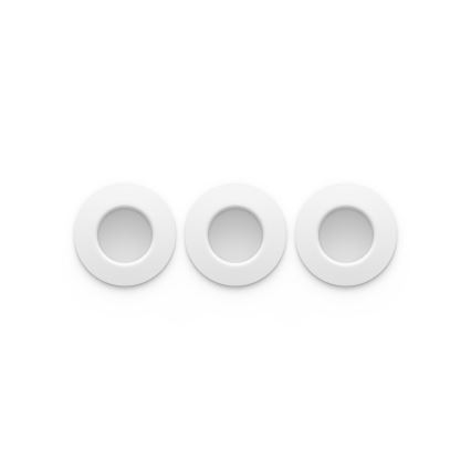 Philips - SET 3x LED RGBW prigušiva kupatilska ugradna svetla Hue SLIM LED/8,3W/230V IP44 2000-6500K