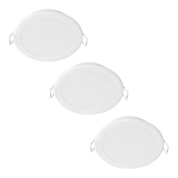 Philips - Komplet od 3 LED ugradna svetla MESON LED/5,5W/230V 4000K