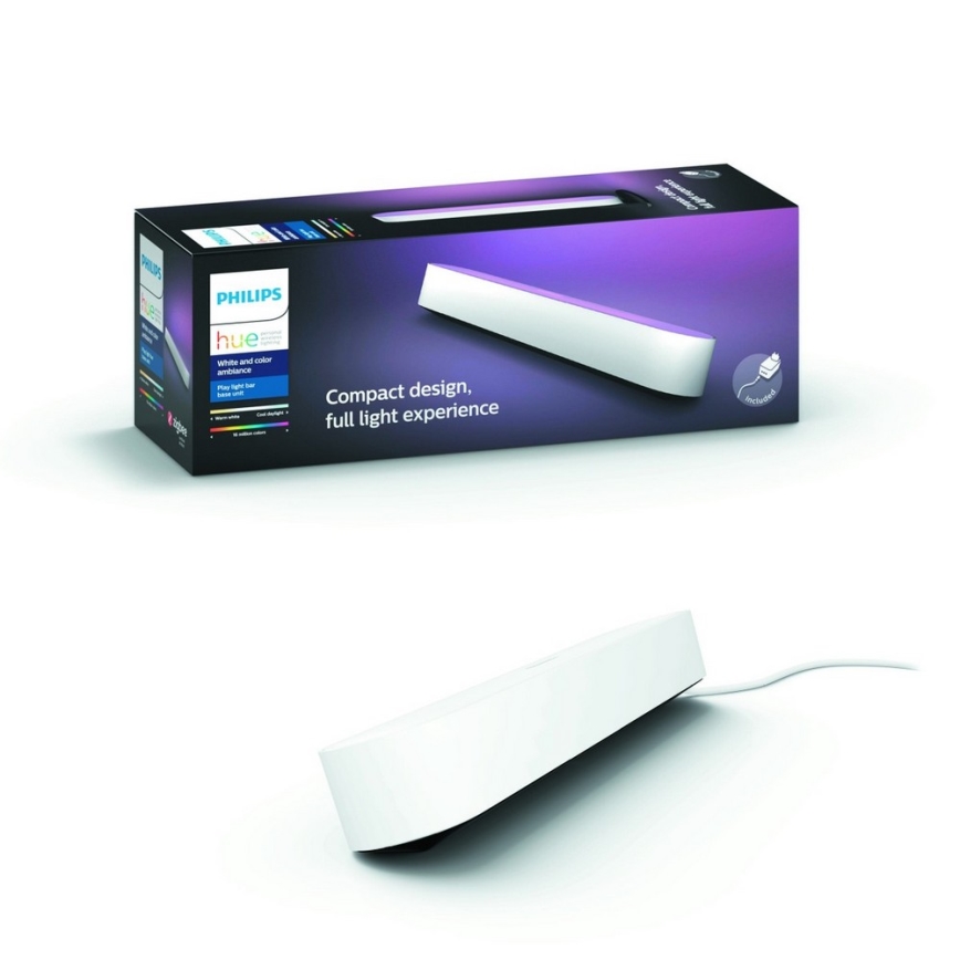 Philips - Set za proširenje LED RGB prigušiva stona lampa Hue PLAY LED/6W/230V bela