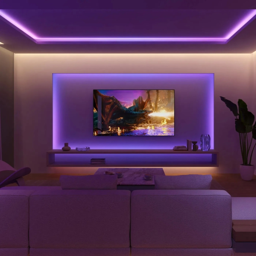 Philips - Komplet za proširenje prigušiva LED RGBW trake Hue FLUX 2m LED/19,5W/24V 1000-20000K