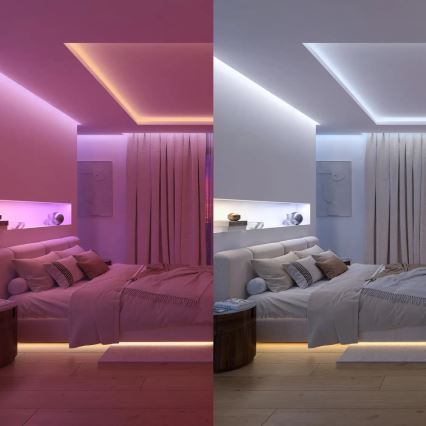 Philips - Komplet za proširenje prigušiva LED RGBW trake Hue FLUX 2m LED/19,5W/24V 1000-20000K