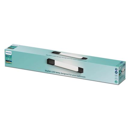 Philips - Kupatilsko osvetljenje za ogledalo ROVER LED/5W/230V IP44 crna