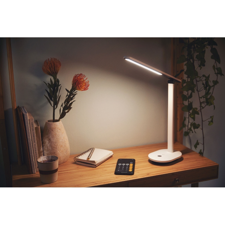 Philips - LED prigušiva dodirna stona lampa IVORY LED/5W/5V 3000 mAh 2700/3600/5000K CRI 90