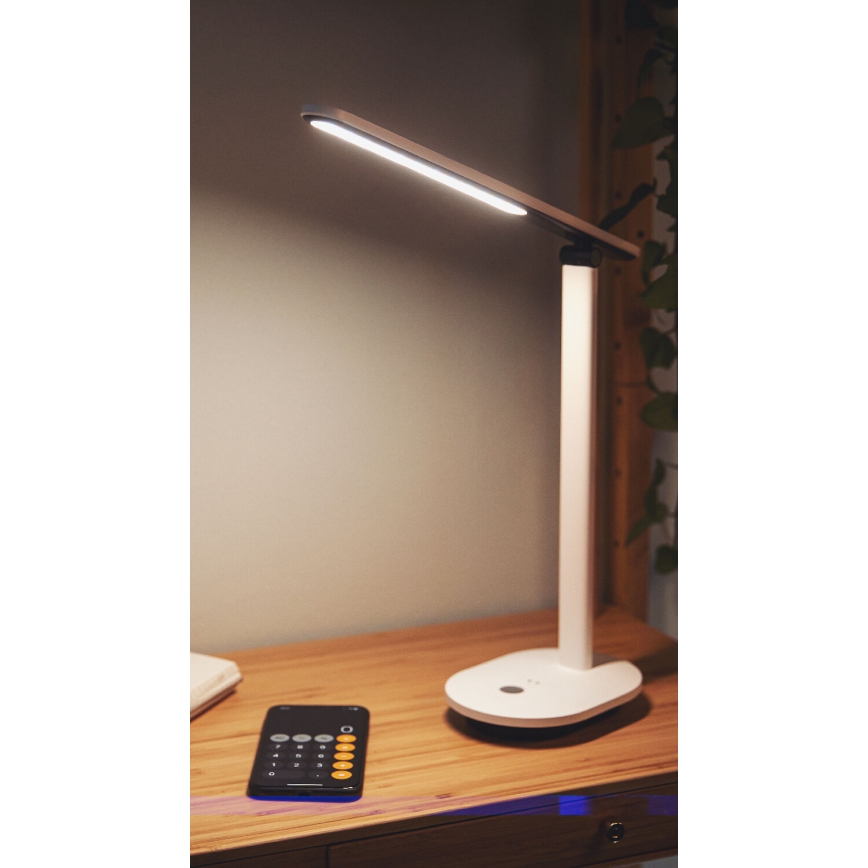 Philips - LED prigušiva dodirna stona lampa IVORY LED/5W/5V 3000 mAh 2700/3600/5000K CRI 90