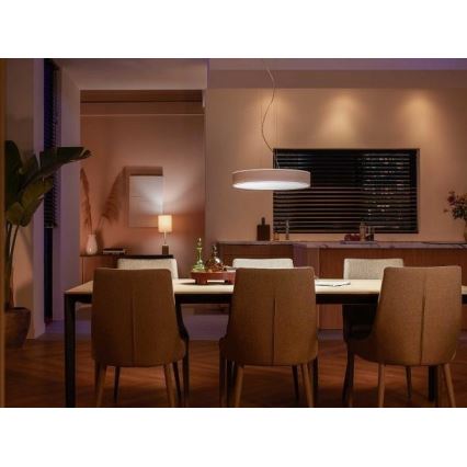 Philips - LED prigušiva luster na sajli Hue LED/33,5W/230V 2200-6500K bela + daljinski upravljač