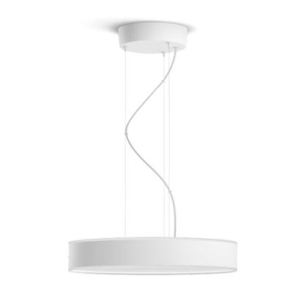 Philips - LED prigušiva luster na sajli Hue LED/33,5W/230V 2200-6500K bela + daljinski upravljač