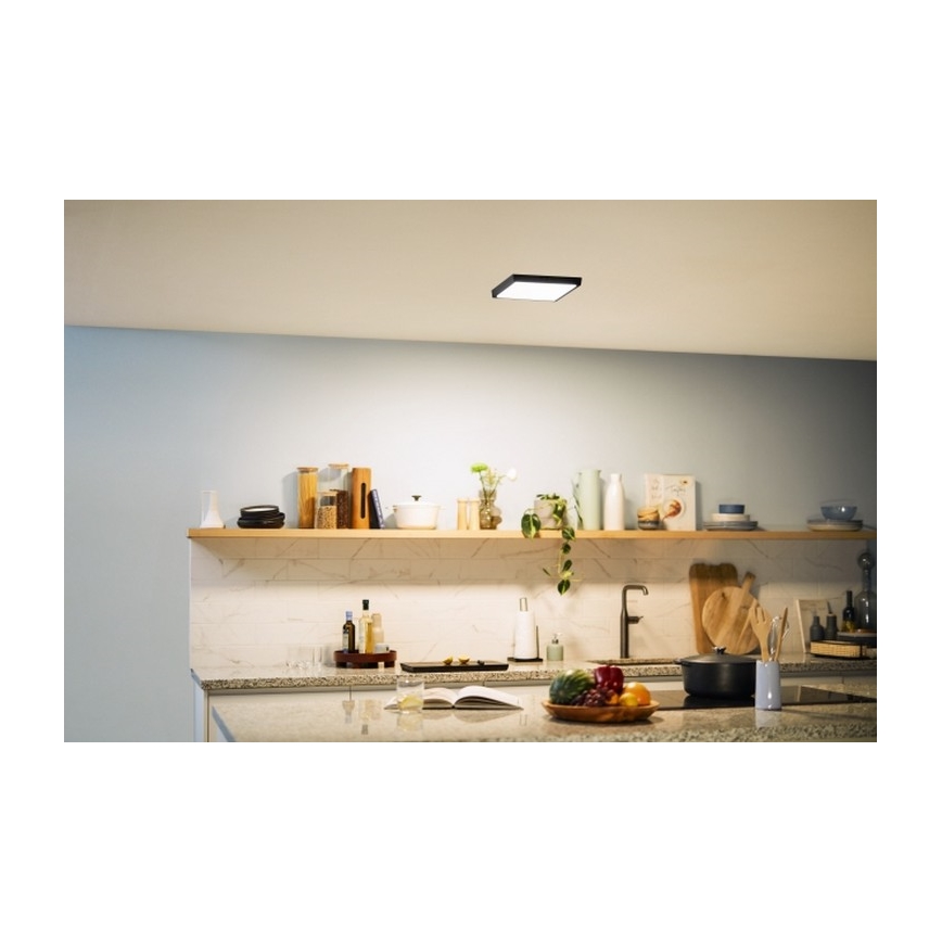 Philips - LED plafonsko svetlo LED/12W/230V 2700K crno