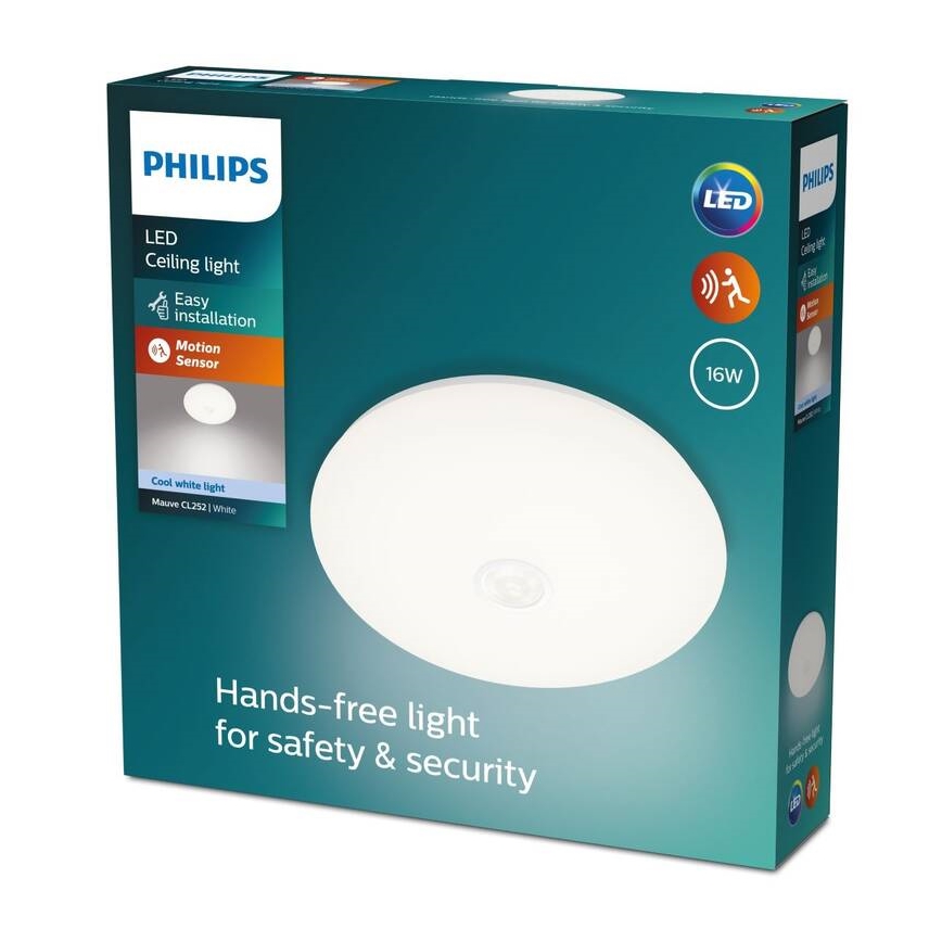 Philips - plafonsko svetlo sa senzorom LED/16W/230V 4000K