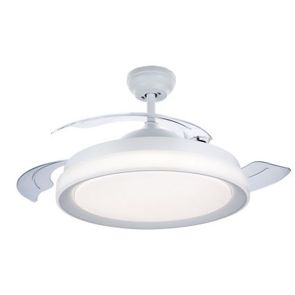 Philips - LED plafonski ventilator LED/35W/230V 5500/4000/2700K beli + daljinski upravljač