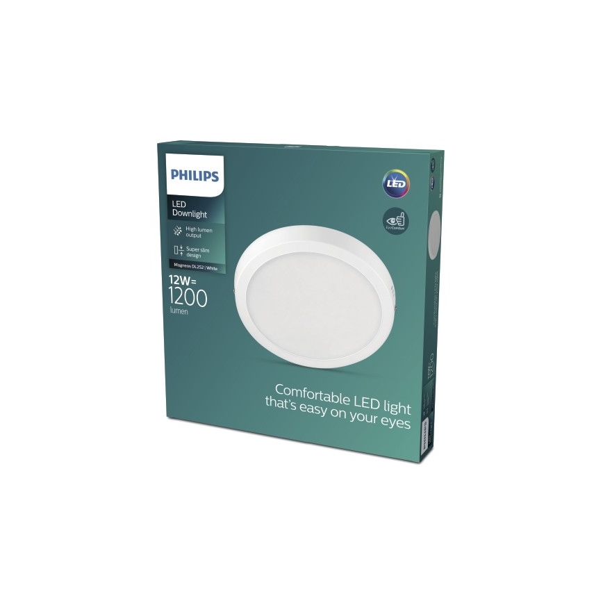 Philips - LED stropno svetlo LED/12W/230V 2700K bela