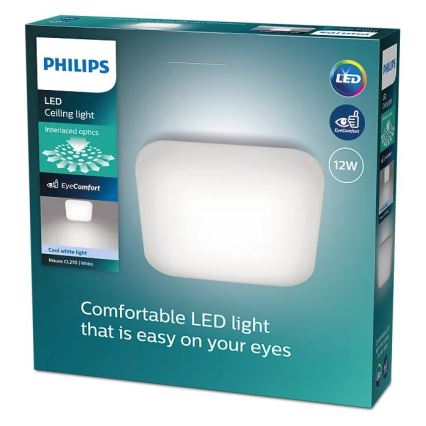 Philips - LED stropna svetiljka LED/12W/230V 4000K