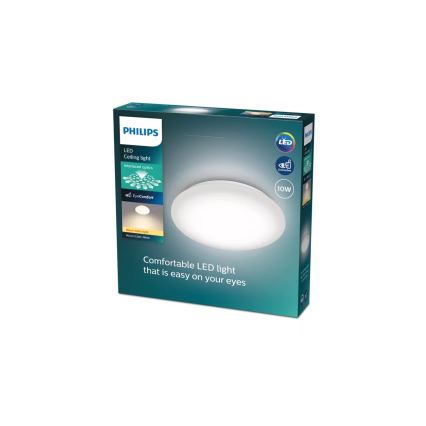 Philips - LED plafonsko svetlo MOIRE LED/10W/230V 2700K prečnik 24 cm