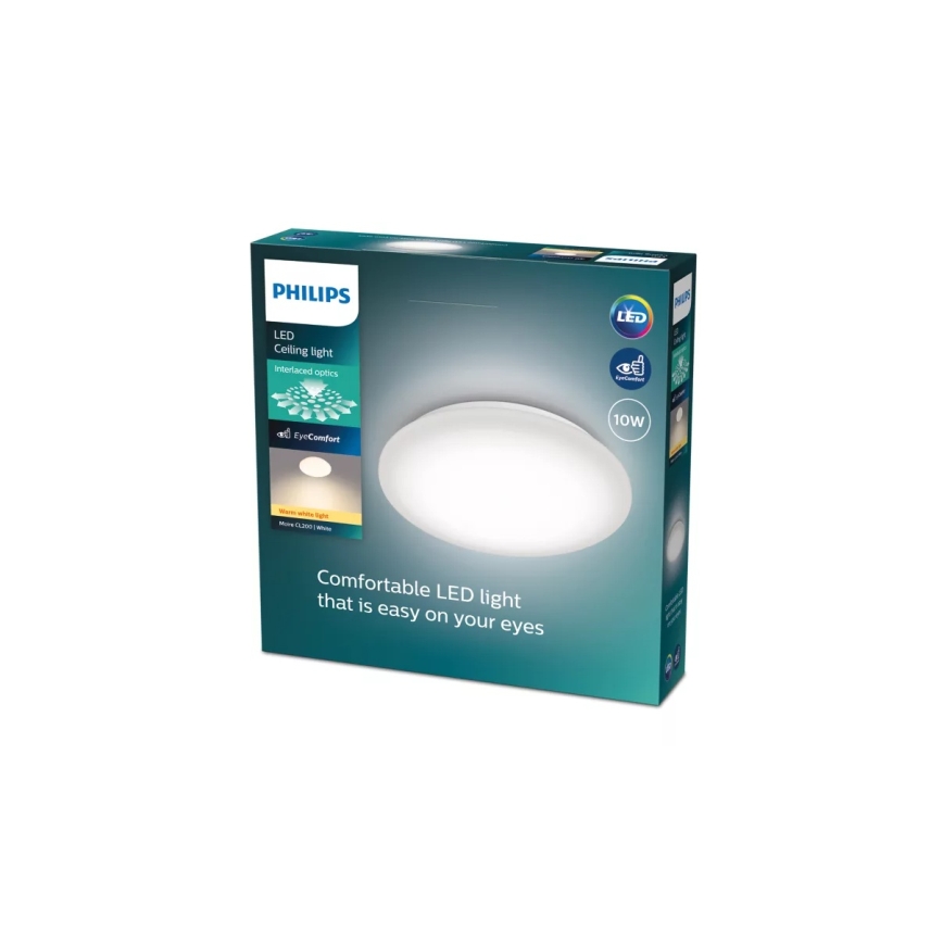 Philips - LED plafonsko svetlo MOIRE LED/10W/230V 2700K prečnik 24 cm