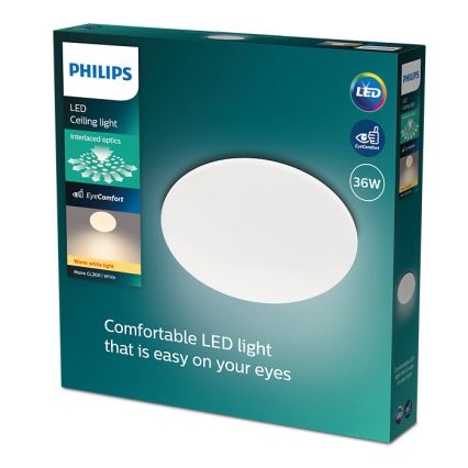 Philips - LED plafonsko svetlo MOIRE LED/36W/230V 2700K