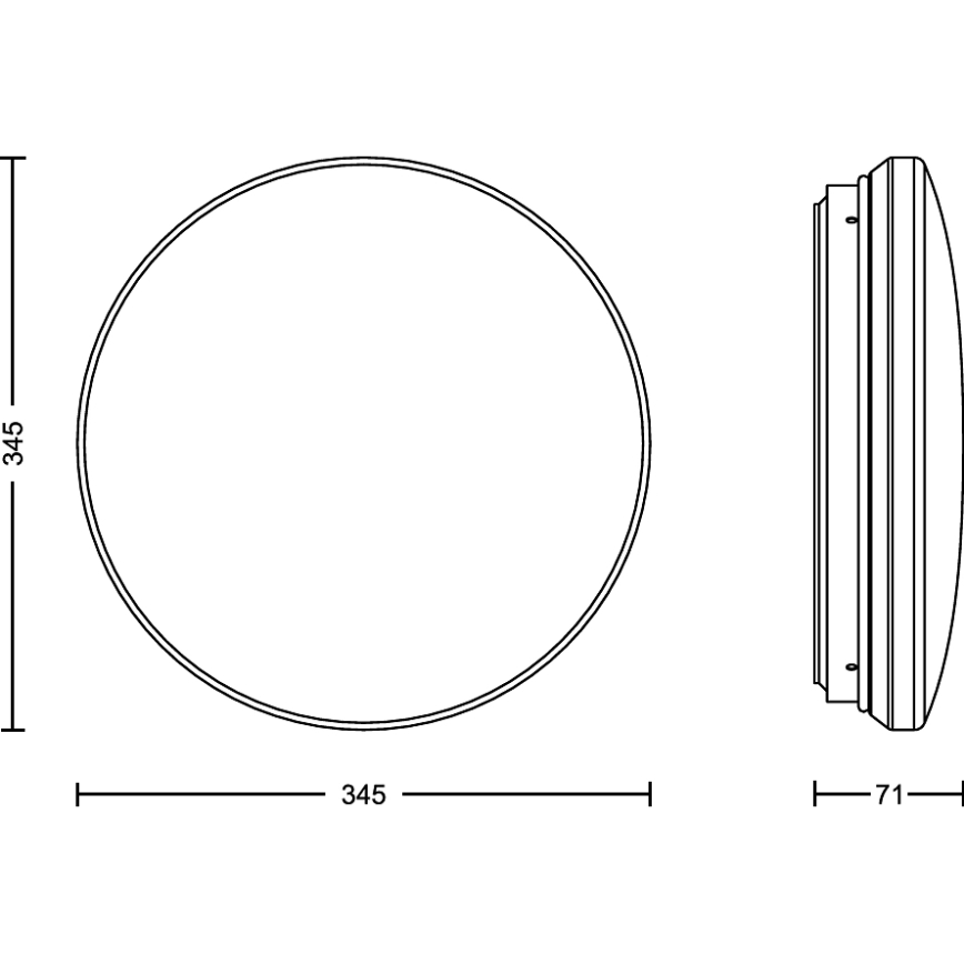 Philips - LED plafonsko svetlo sa senzorom ACUNA LED/21W/230V 2700K