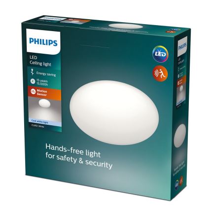 Philips - LED plafonsko svetlo sa senzorom LED/12W/230V 4000K