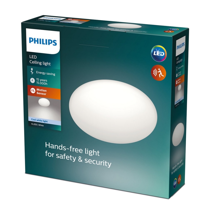 Philips - LED plafonsko svetlo sa senzorom LED/12W/230V 4000K