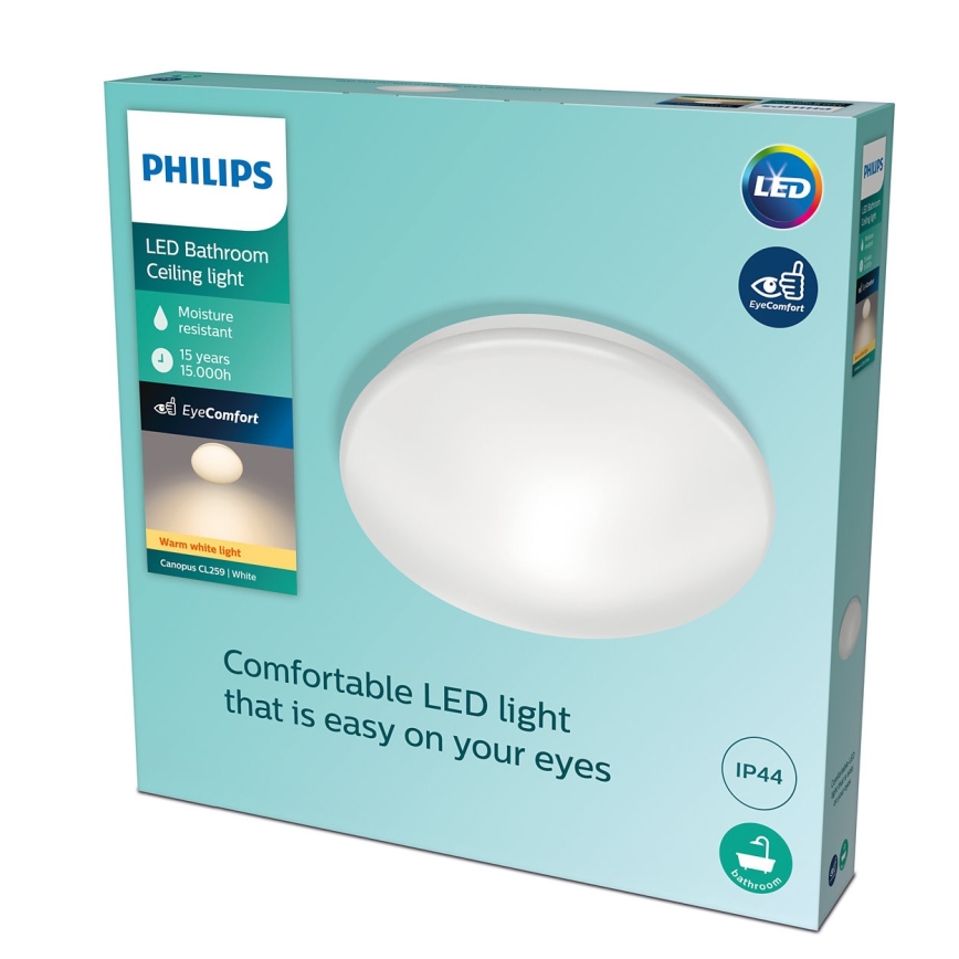 Philips - LED plafonsko svetlo za kupatilo LED/20W/230V IP44