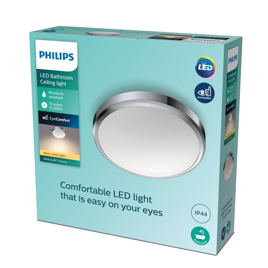 Philips - LED plafonsko svetlo za kupatilo LED/17W/230V 2700K IP44