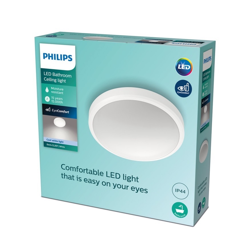 Philips - LED stropno svetlo za kupatilo LED/17W/230V 4000K IP44