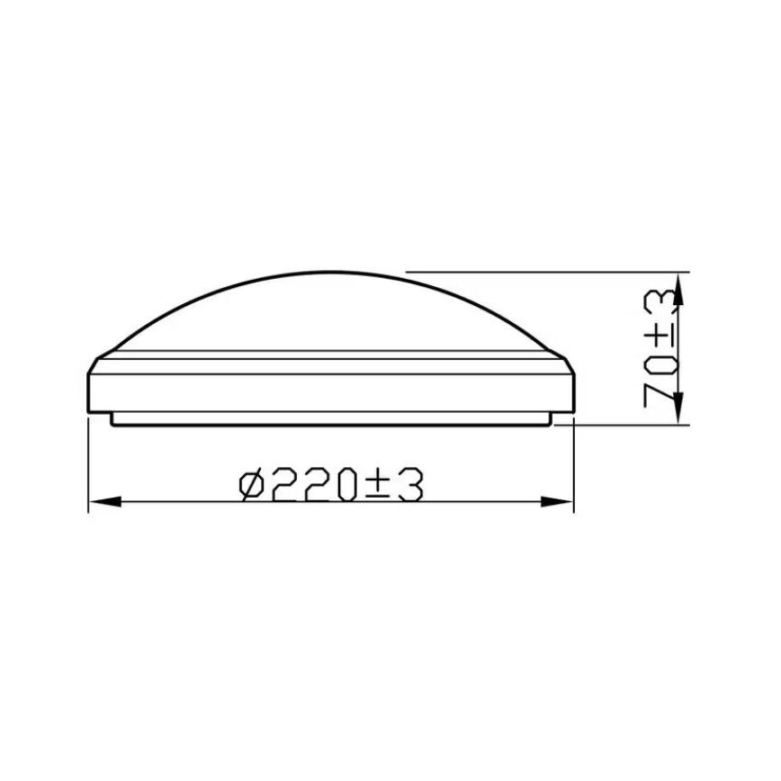 Philips - LED plafonsko svetlo za kupatilo LED/6W/230V 2700K IP44