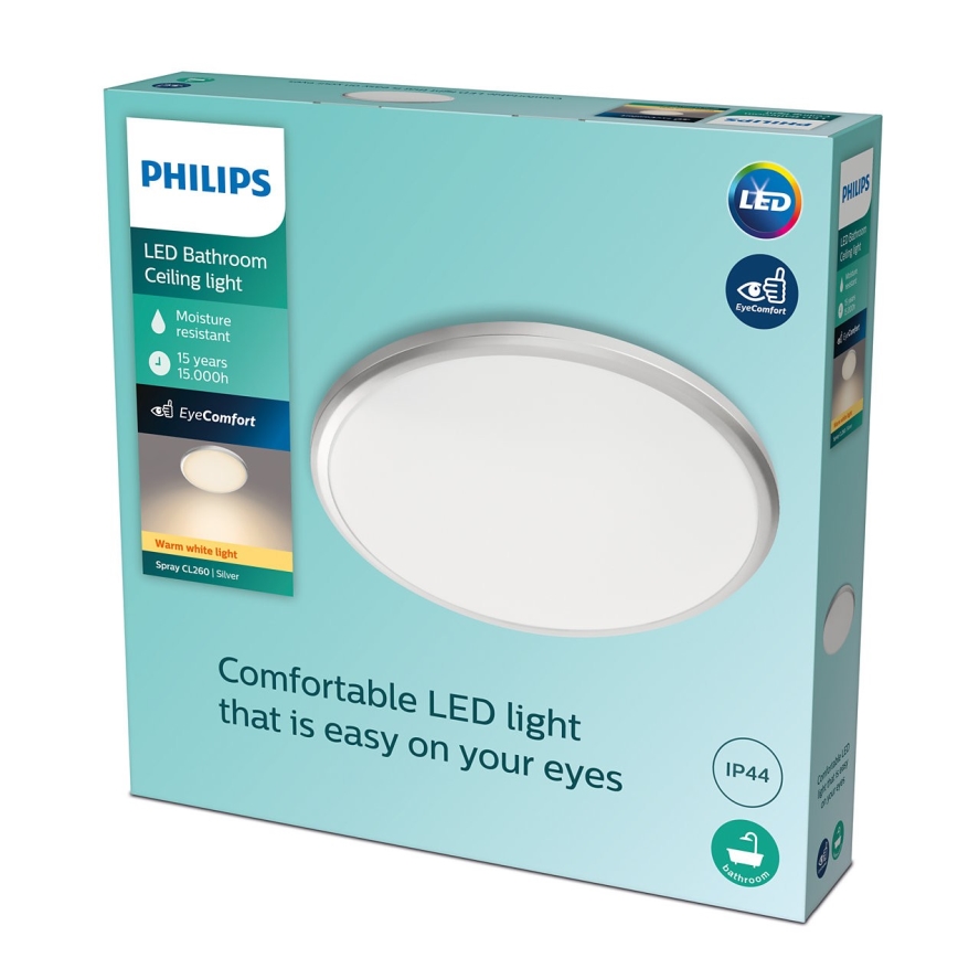 Philips - LED kupatilsko plafonsko svetlo LED/12W/230V IP44