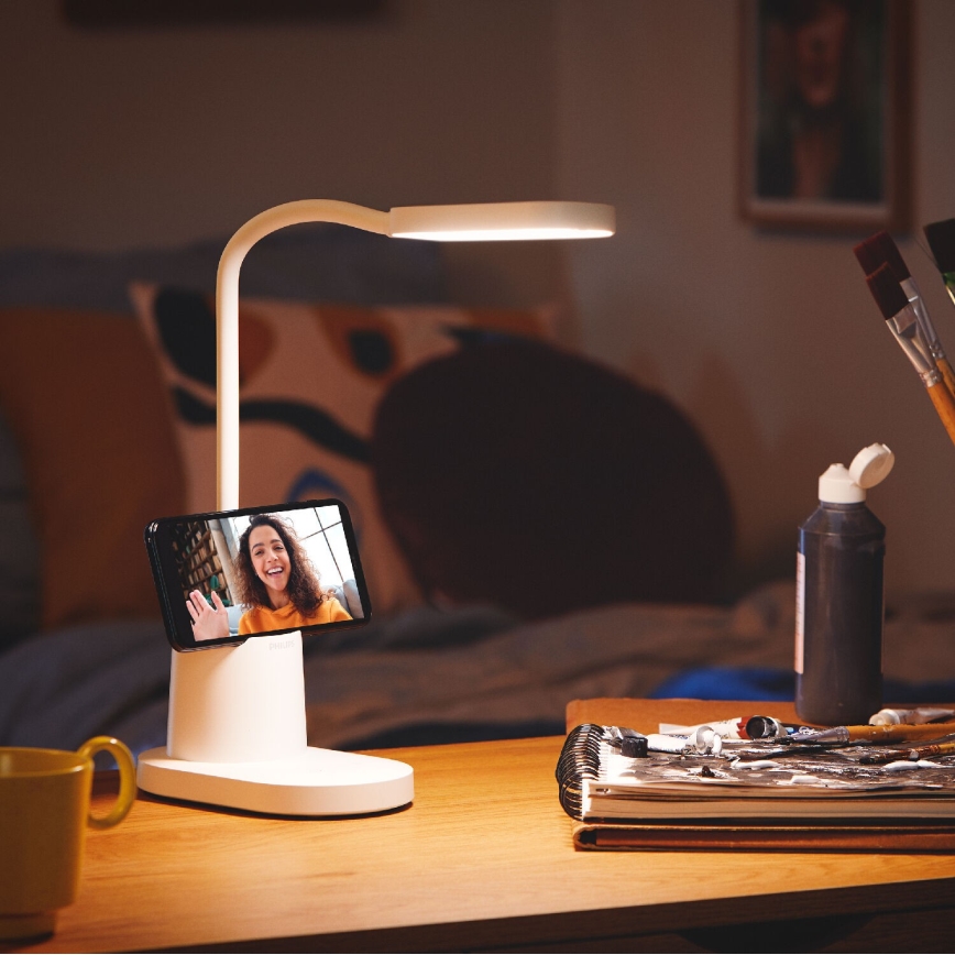 Philips - LED prigušiva dodirna stona lampa BUCKET LED/7W/5V 1800 mAh 3000/4000/5700K CRI 90
