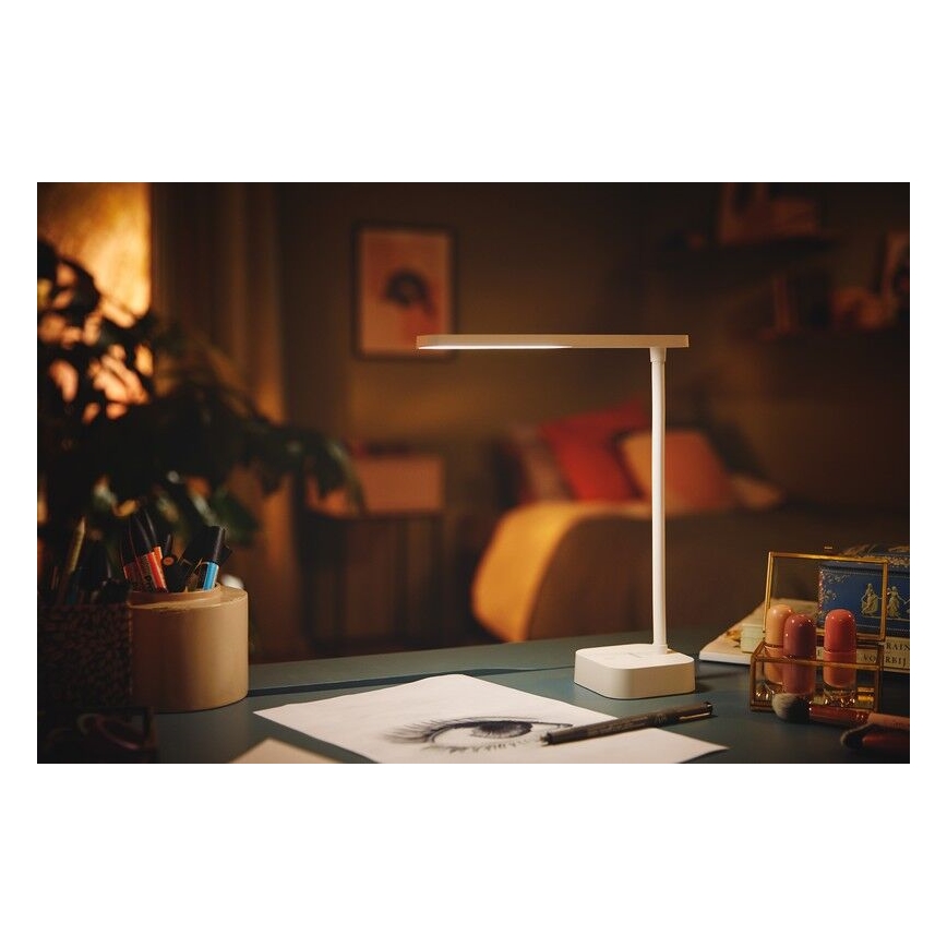 Philips - LED prigušiva dodirna stona lampa TILPA LED/5W/5V 1800 mAh