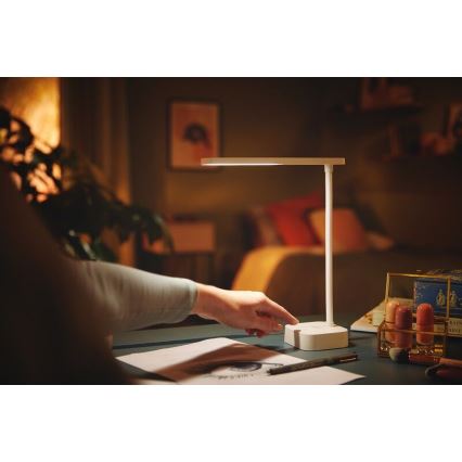 Philips - LED prigušiva dodirna stona lampa TILPA LED/5W/5V 1800 mAh