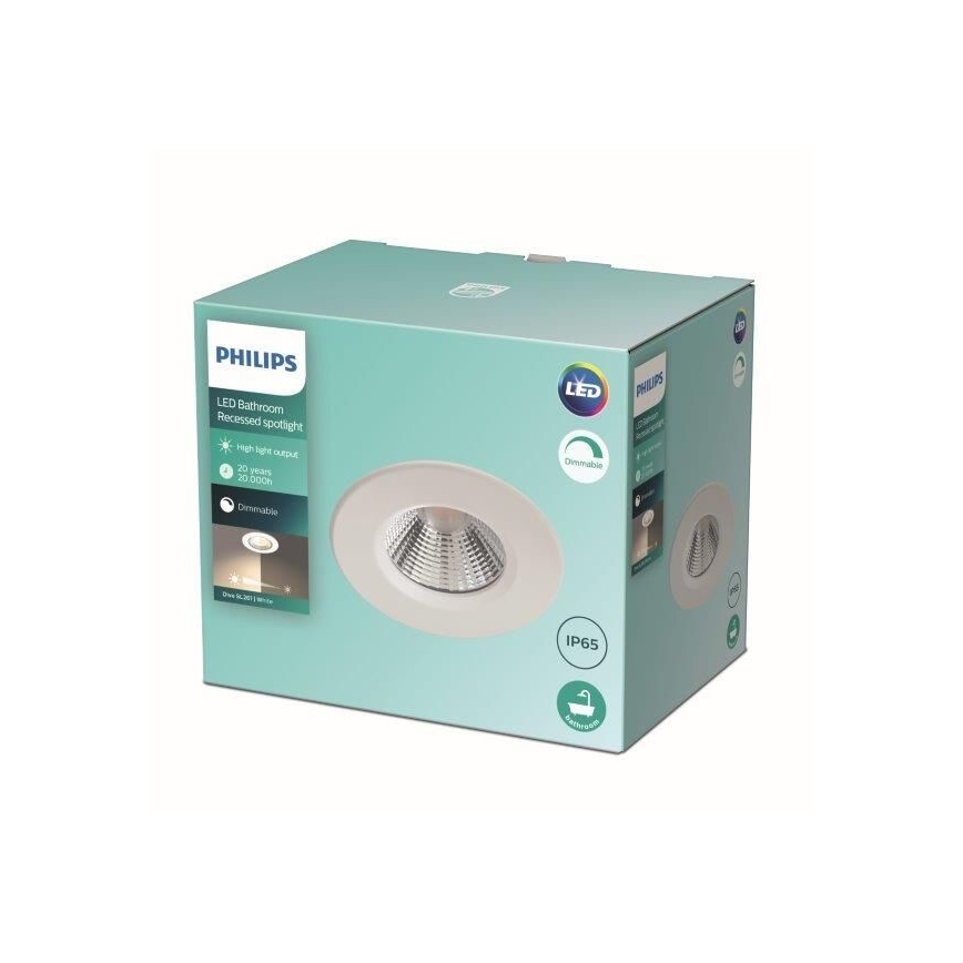 Philips - LED prigušiva kupatilska svetiljka LED/5,5W/230V 2700K IP65