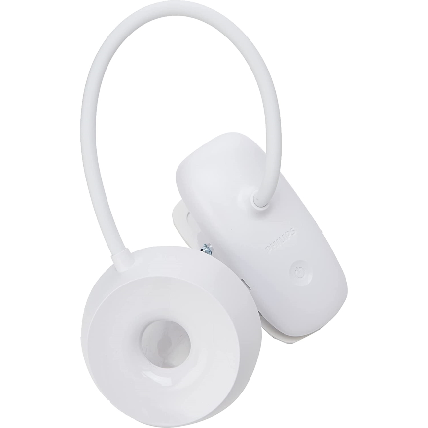 Philips - LED prigušiva lampa sa kopčom DONUTCLIP LED/3W/5V 1200 mAh CRI 90 bela