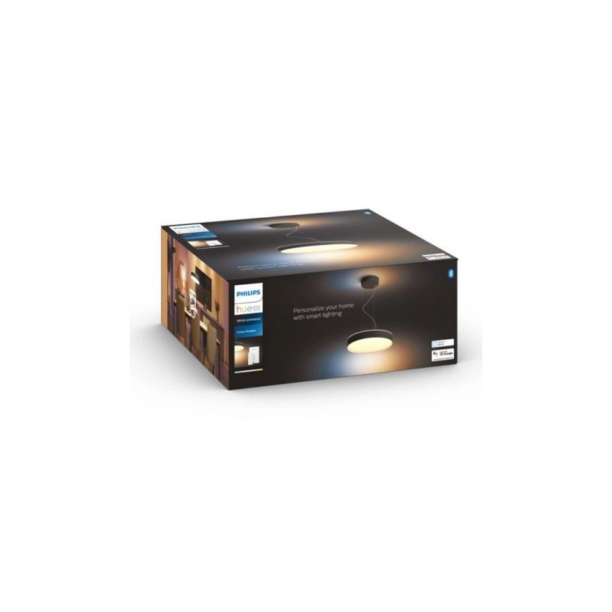 Philips - prigušiva LED luster na sajli Hue LED/33,5W/230V 2200-6500K crna + daljinski upravljač