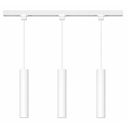 Philips - LED prigušiva luster na sajli za šinski sistem EASYLINK 3xGU10/6,2W/230V 2200-2700K 1m bela