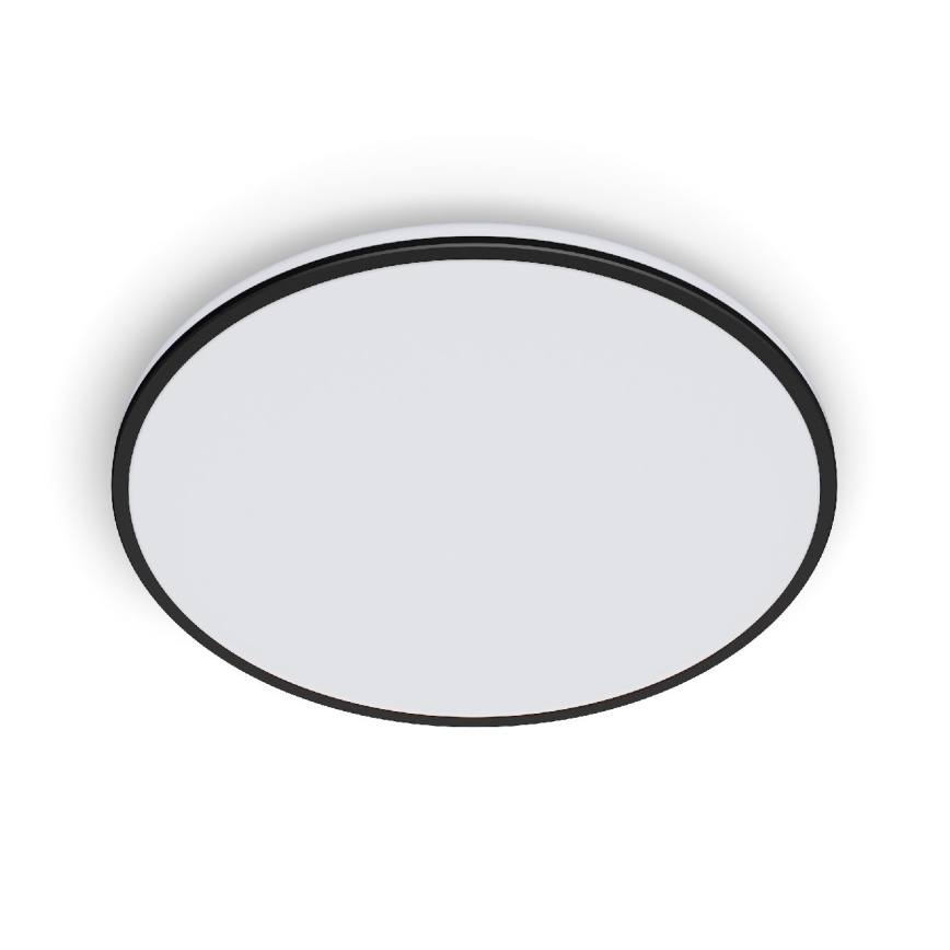 Philips - LED prigušiva plafonska svetiljka SCENE SWITCH LED/18W/230V prečnik 30 cm 2700K crna