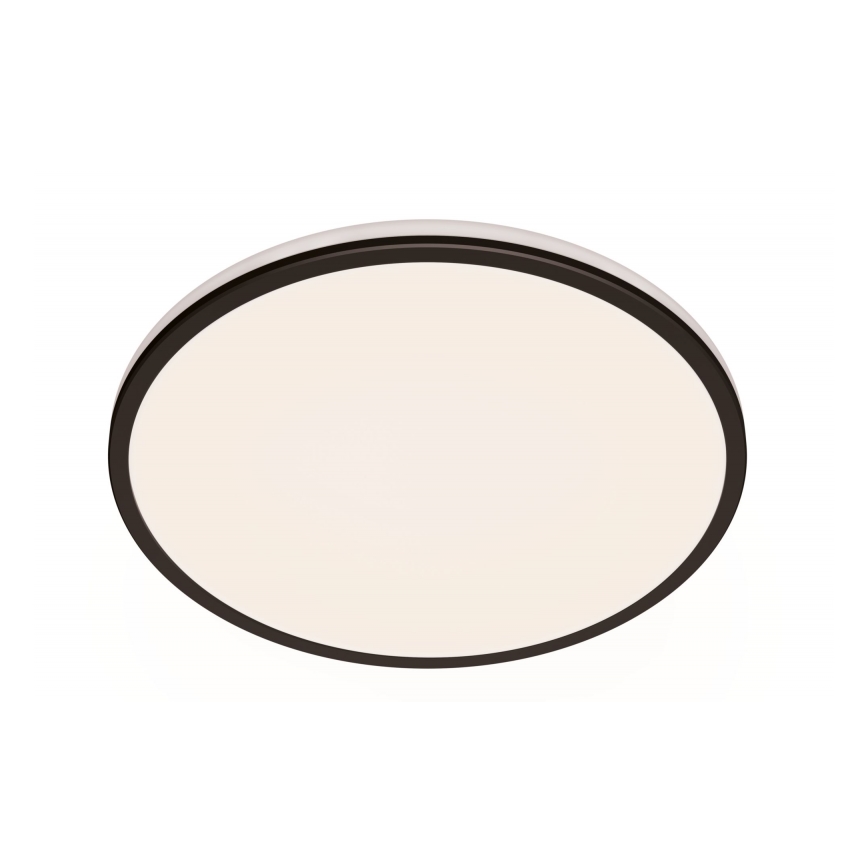Philips - LED prigušiva plafonska svetiljka SCENE SWITCH LED/18W/230V prečnik 30 cm 2700K crna