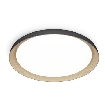 Philips - LED prigušiva plafonska lampa PEBBLO SCENE SWITCH LED/10W/230V 4000K crna