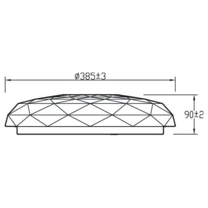 Philips - LED prigušiva plafonska svetiljka LED/23W/230V 2700-6500K + daljinski upravljač