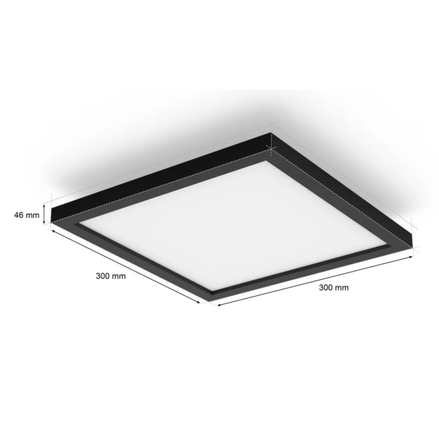 Philips - LED prigušiva stropna svetiljka Hue AURELLE LED/19W/230V + daljinski upravljač
