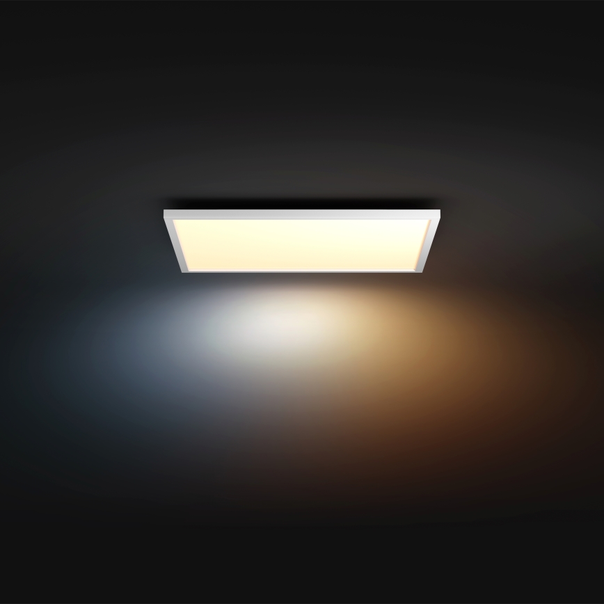 Philips - LED prigušiva plafonska svetiljka Hue AURELLE LED/39W/230V 2200-6500K 60x60 cm bela