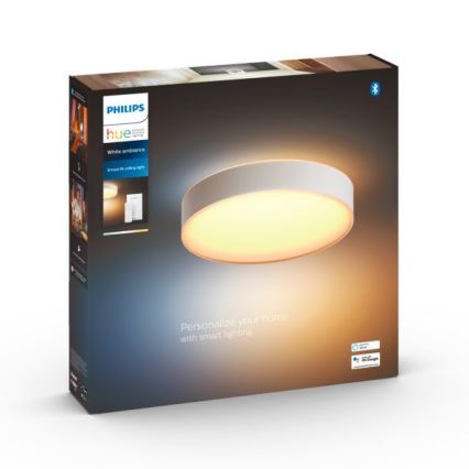Philips - LED prigušiva plafonsko svetlo Hue LED/19,2W/230V 2200-6500K prečnik 381 mm belo + daljinski upravljač
