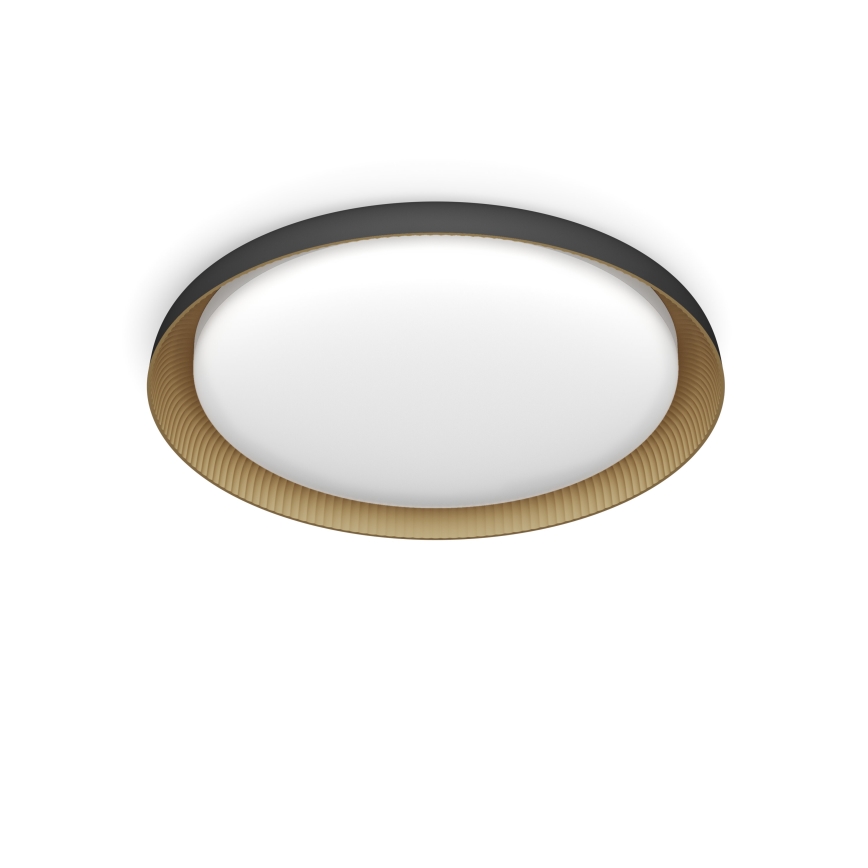 Philips - LED stropno svetlo PEBBLO SCENE SWITCH, prigušiva, LED/10W/230V 2700K, crna