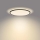 Philips - LED prigušiva plafonska svetiljka SCENE SWITCH LED/18W/230V prečnik 30 cm 2700K crna