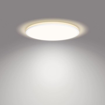 Philips - LED prigušiva plafonska svetiljka SCENE SWITCH LED/22W/230V, prečnik 40 cm, 4000K, bela