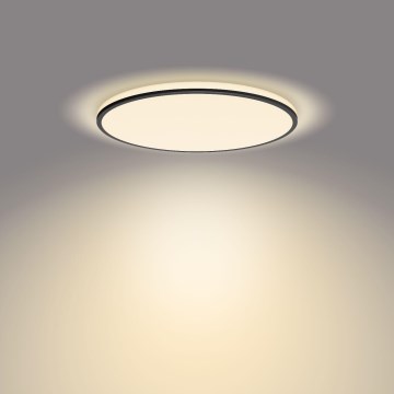 Philips - LED prigušiva plafonska svetiljka SCENE SWITCH LED/22W/230V Ø 40 cm 2700K crna