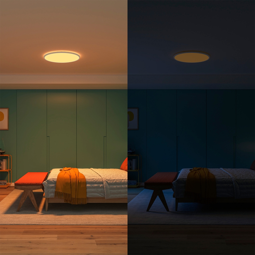 Philips - LED prigušiva plafonska svetiljka SUPERSLIM LED/32W/230V 2700-6500K Wi-Fi