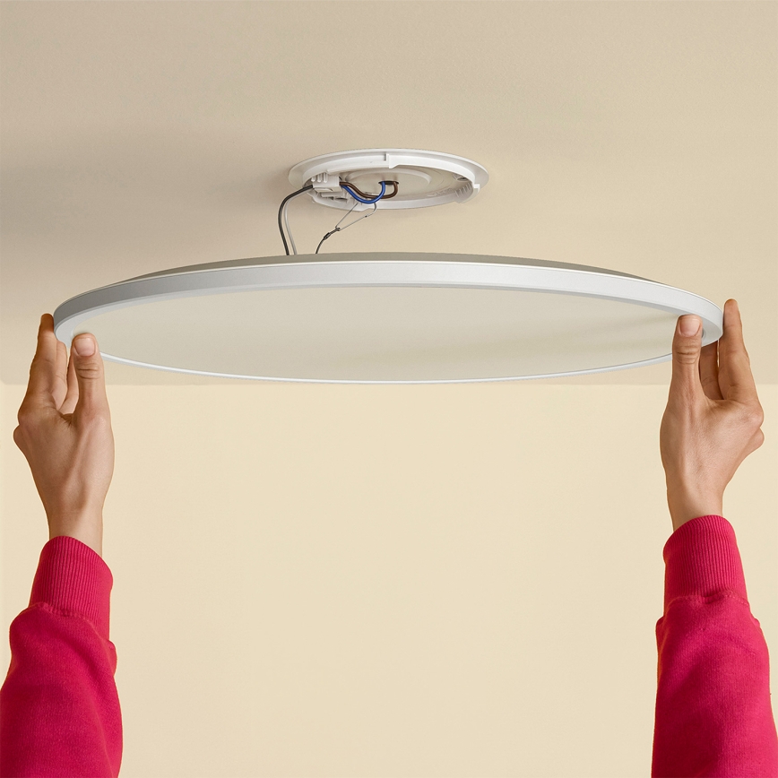 Philips - LED prigušiva plafonska svetiljka SUPERSLIM LED/32W/230V 2700-6500K Wi-Fi