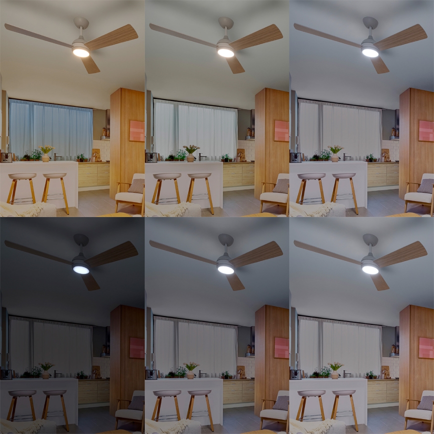 Philips - prigušiva LED stropni ventilator CIVX LED/24W/230V + daljinski upravljač