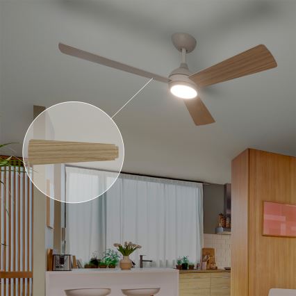 Philips - prigušiva LED stropni ventilator CIVX LED/24W/230V + daljinski upravljač