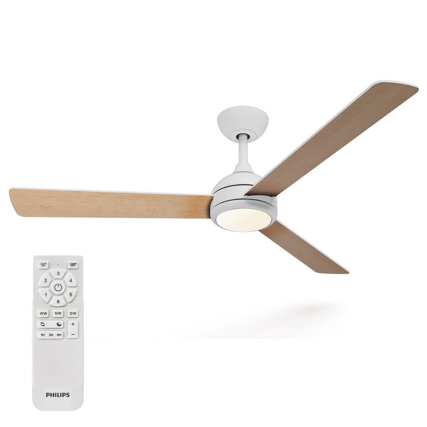 Philips - prigušiva LED stropni ventilator CIVX LED/24W/230V + daljinski upravljač