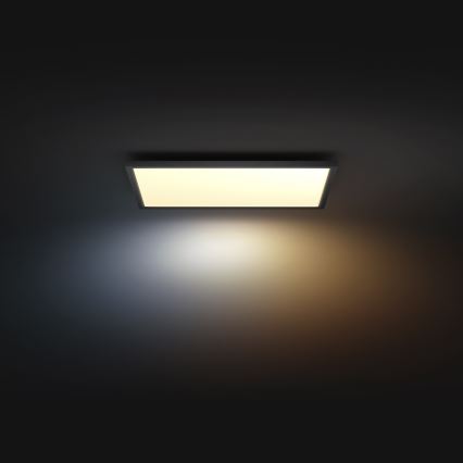 Philips - LED prigušiva plafonska svetiljka Hue AURELLE LED/39W/230V 2200-6500K 60x60 cm crna